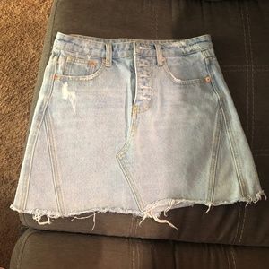 Denim skirt